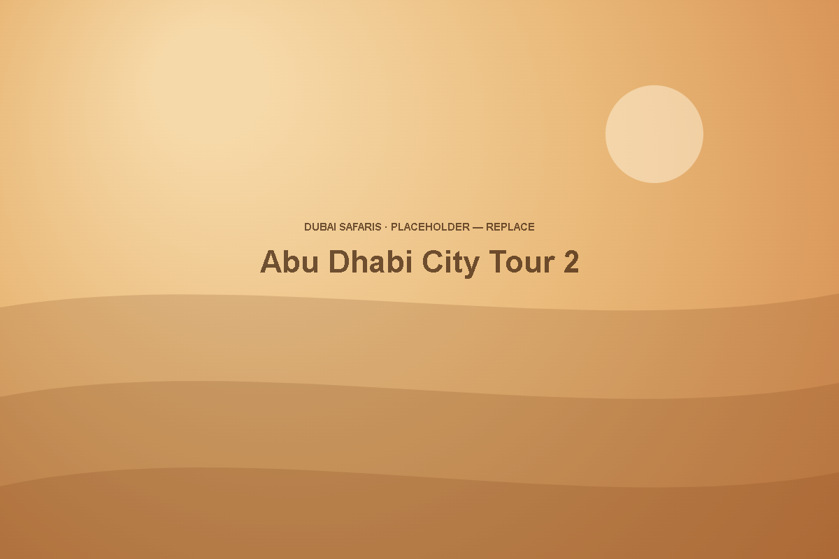 Abu Dhabi City Tour in Dubai — photo 2