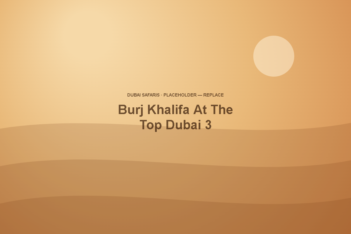 Burj Khalifa At The Top in Dubai — photo 3