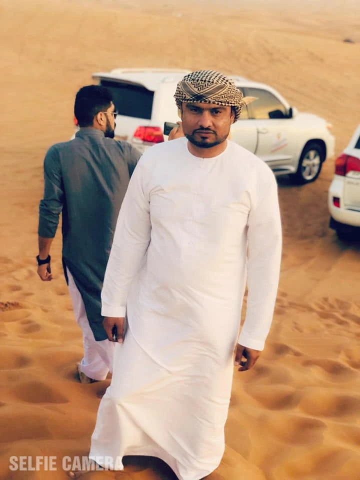 Tufail Ahmed — licensed Dubai Safaris desert guide