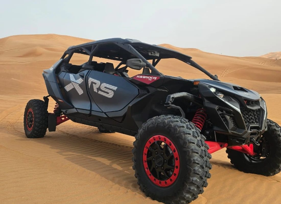 Best Desert Safari Dubai — red dunes at sunset