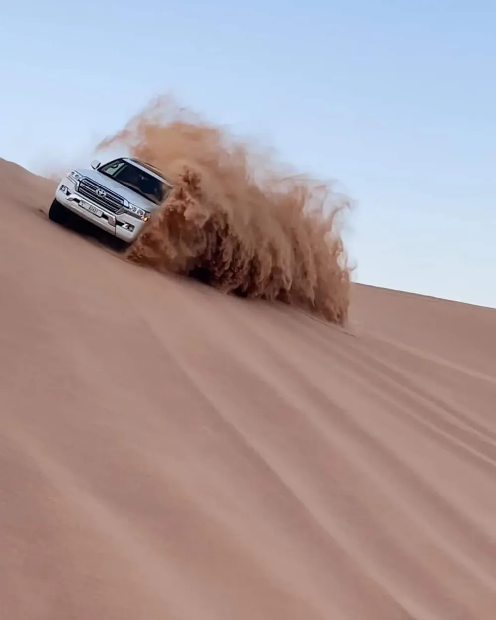 Morning desert safari 4x4 dune bashing